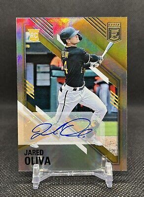 Panini Chronicles Jared Oliva Elite Rookie Auto Pittsburgh Pirates