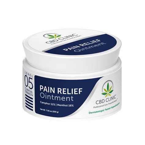 Cbd Clinic™ Topical Pain Reliever Sme Inc Usa