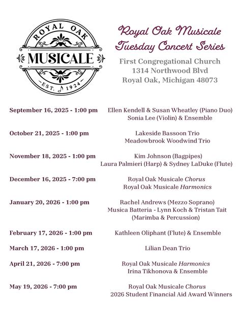 Royal Oak Inter Club Council