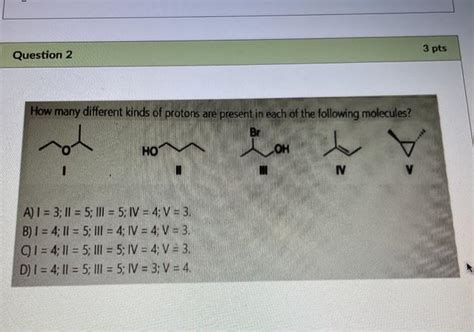 Solved Which Structure Of Molecular Formula C H Cl Fits The