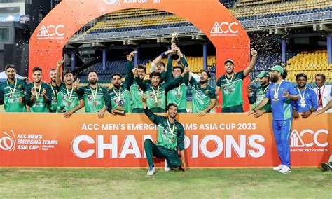 Pakistan Shaheens Win Second Consecutive Mens Emerging Asia Cup Title