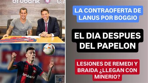 LAS LESIONES DE REMEDI Y BRAIDA EN LA NEGOCIACIÓN DE SAN LORENZO CON