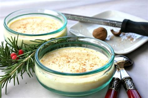 Spiked Eggnog Custard Recipe Girl