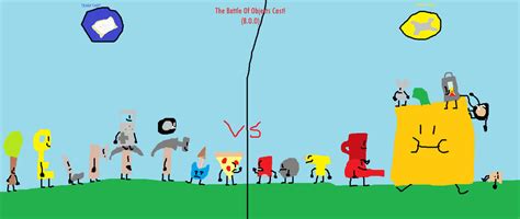 The Battle Of Objects Cast By Hiimvast On Deviantart