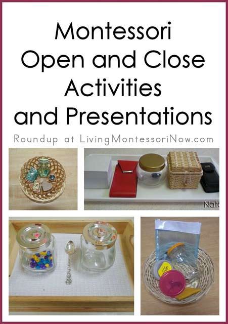 Montessori Monday Open And Close