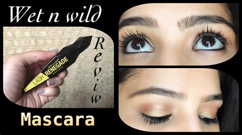 Wet N Wild Lash Renegade Mascara Review Youtube