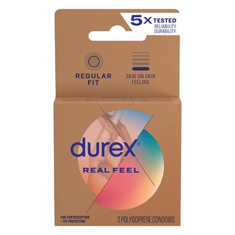 DUREX REAL FEEL 3 PRESERVATIVOS AVANTI BARE Carol Tienda Online