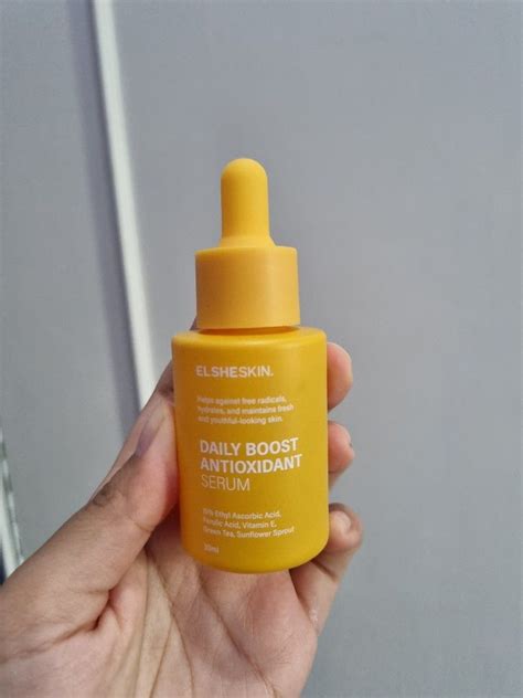 Elshe Skin Daily Boost Antioxidant Serum Kesehatan Kecantikan Kulit