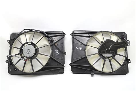 Honda Passport 19 22 Condenser Radiator Cooling Fan Set W Shroud B007 Oem 2019 2020 2021