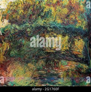 Claude Monet Japanese Bridge 3 1924 Stock Photo Alamy