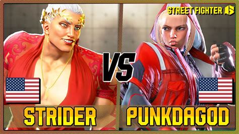 STREET FIGHTER 6 PunkdaGod CAMMY Vs 801 Strider MARISA SF6 Room