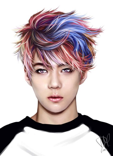 Sehun Commission By Rollingalien On Deviantart