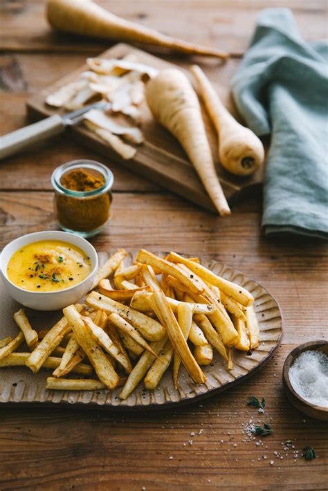 Frites de panais sauce curry Blanc de bœuf Agence BPA