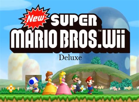 New Super Mario Bros. Wii Deluxe by ASDFGHJKLDQREW on DeviantArt