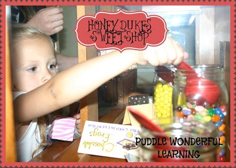 Puddle Wonderful Learning: Harry Potter Party: Honeydukes Sweet Shop ...