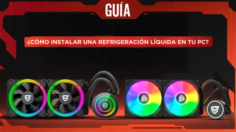 Cómo instalar tu refrigeración líquida en un pc gaming Nfortec