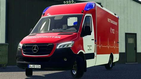 Mercedes Benz Sprinter Strobel Rtw V Mod Landwirtschafts