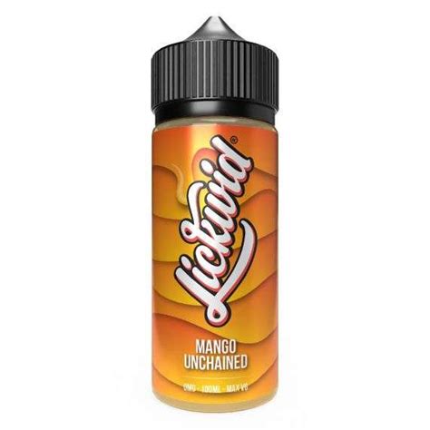 Lickwid E Liquid Mango Unchained Ml Vape And Go