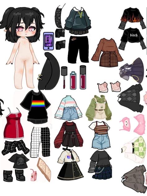 Gacha Club Cute Doodle Art Cute Doodles Cute Art Paper Doll Template