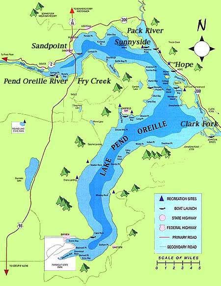 Sandpoint Idaho Lake Pend Oreille Information And Photo Gallery
