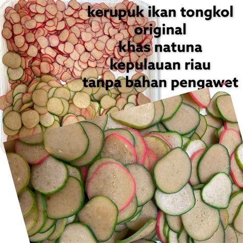 Jual Kerupuk Ikan Tongkol Natuna Tanpa Bahan Pengawet Khas Natuna