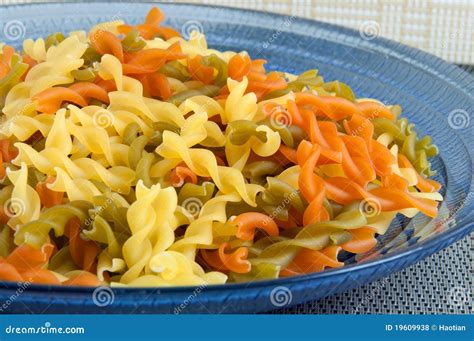 Colourful Pasta stock photo. Image of color, uncooked - 19609938