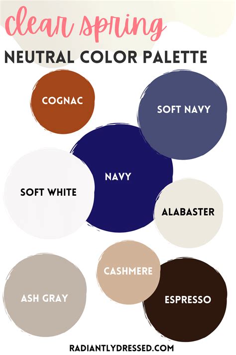 Neutral Wardrobe Colors: 12 Palettes of Neutral Colors