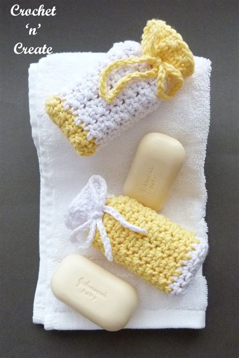 Crochet Easy Textured Soap Holder Free Pattern On Crochet N Create