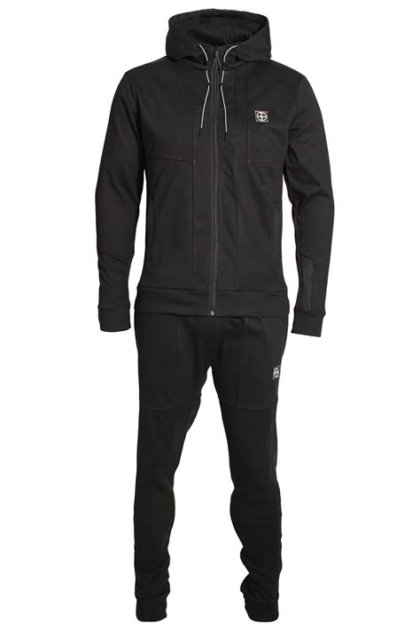 Foray Beam Tracksuit Black Shop Foray Clothing And Tracksuits