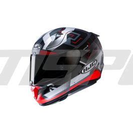 Casque intégral HJC Rpha 11 Nectus MC1SF Noir Gris Rouge Dam Sport