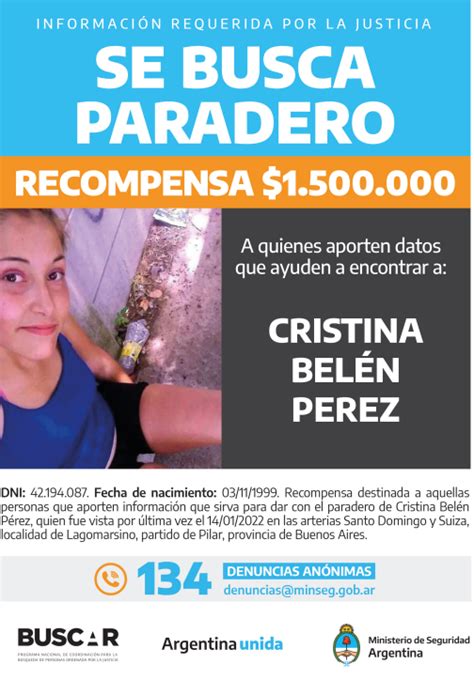 El Gobierno Ofrece 1 5 Millones De Pesos De Recompensa Para Encontrar A Una Joven Embarazada Que