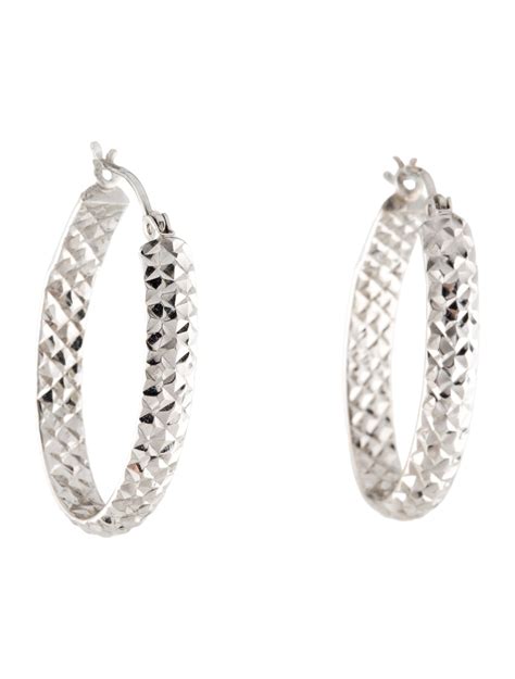 Laura Lombardi Curve Hoop Earrings Brass Hoop Earrings Llmbd