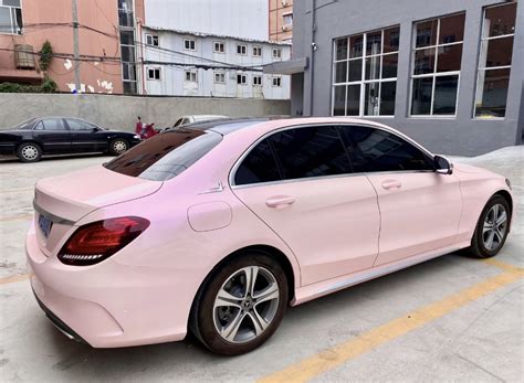 Metallic Pink Vinyl Wrap Light Pink Car Wraps