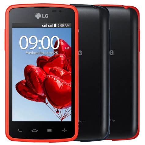 Smartphone Lg L Dual Tv Preto Tela De Dual Chip Tv Digital