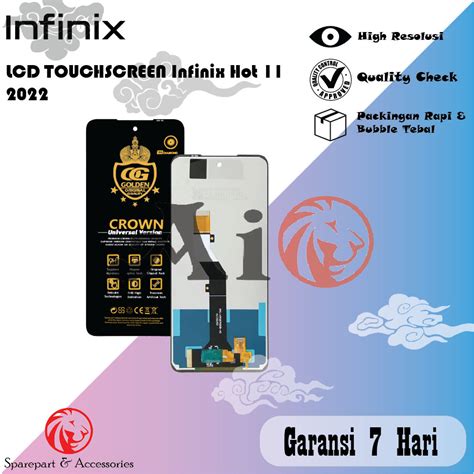 Jual LCD TOUCHSCREEN INFINIX HOT 11 2022 X675 FULLSET COMPLETE Shopee Indonesia
