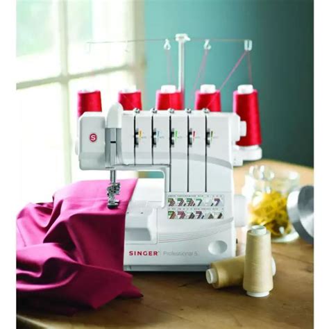 Singer 14T968Dc Professional 5 5 4 3 2 Thread Capability Serger ...