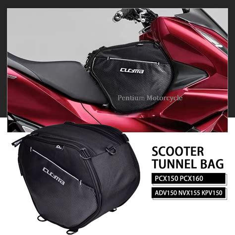 PCX150 PCX160 Motorcycle Scooter Tunnel Seat Bag For HONDA ADV150