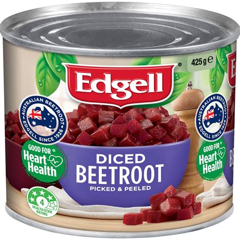 Edgell Australian Diced Beetroot 70g | Woolworths