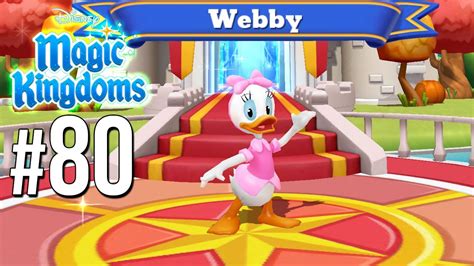 Let S Welcome Webby Disney Magic Kingdoms 80 Youtube