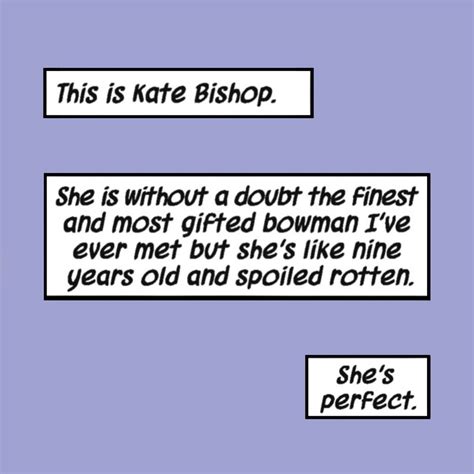 Kate Bishop 💜 | Kate bishop hawkeye, Hawkeye comic, Kate bishop