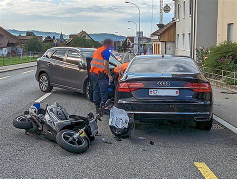 Frontalkollision Und Auffahrunfall Fordern Drei Verletzte