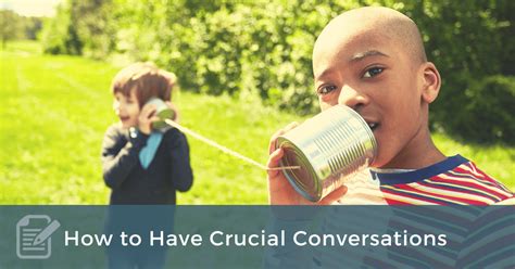 How To Have Crucial Conversations Coach Approach Ministries