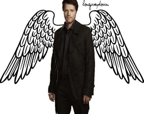 Castiel With Wings Psd Official Psds