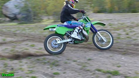 Kx500 Boyesen Rad Valve Braaaps Raw 2 Stroke Youtube