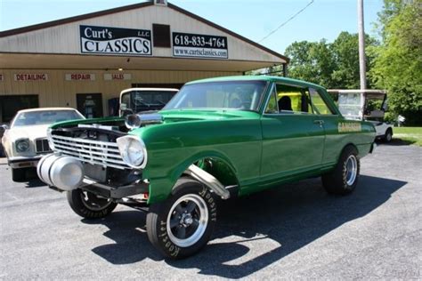 1963 Chevrolet Nova Chevy Ii Gasser 2 Door Hardtop For Sale