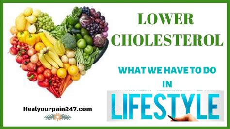 Lower Cholesterol What To Do In Lifestyles Youtube