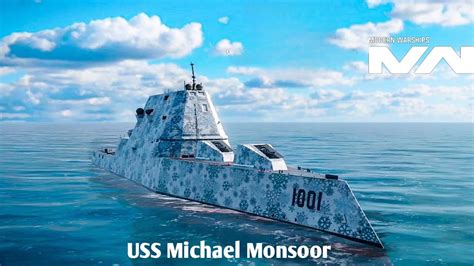 December Battlepass Ship Zumwalt Advanced Version USS Michael Monsoor