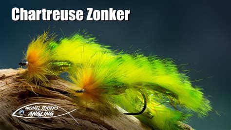 Chartreuse Zonker Streamer Fly Tying Youtube