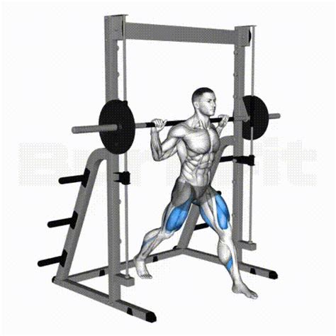 Smith Machine Split Squat Smash Your Limit BurnFit