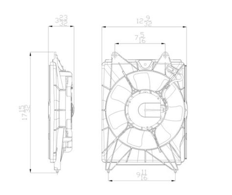 A C Condenser Fan Assembly Tyc For Sale Online Ebay